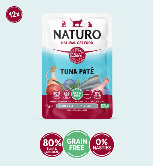 Naturo Cat Tuna Paté Pouch 85g