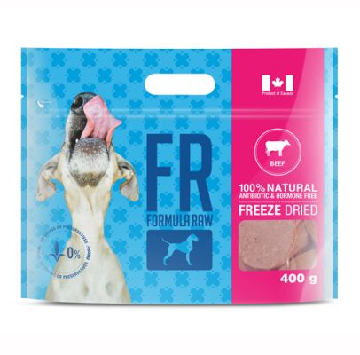Formula Raw Freeze Dried Beef for Dogs 400g