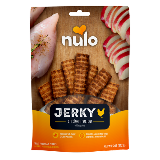 Nulo Jerky Strips Chicken With Apples Recipe 5oz