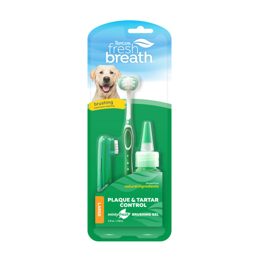 Tropiclean Fresh Breath Oral Care Kit Dog