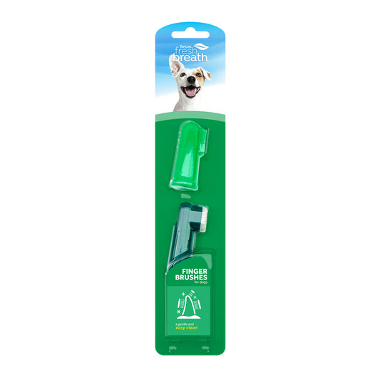 Tropiclean Fresh Breath Finger Brushes Dog 2pc