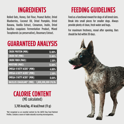 Nulo Digestion Gut Health Functional Granola Bars For Dogs