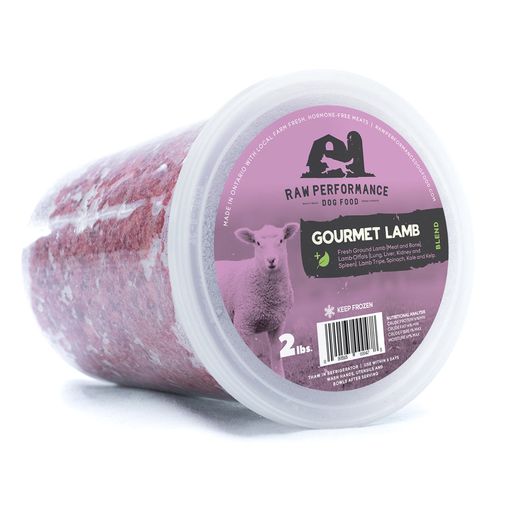 Raw Performance Gourmet Lamb 2lbs