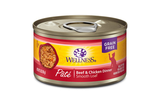Wellness Complete Health Beef & Chicken Pate Cat 3oz