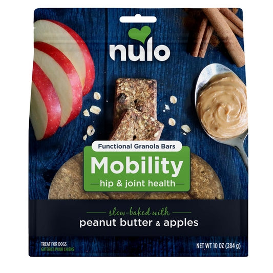 Nulo Mobility Hip & Joint Health Functional Granola Bars For Dogs