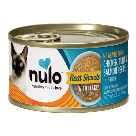 Nulo Cat & Kitten Flaked Chicken & Salmon Recipe 2.8oz